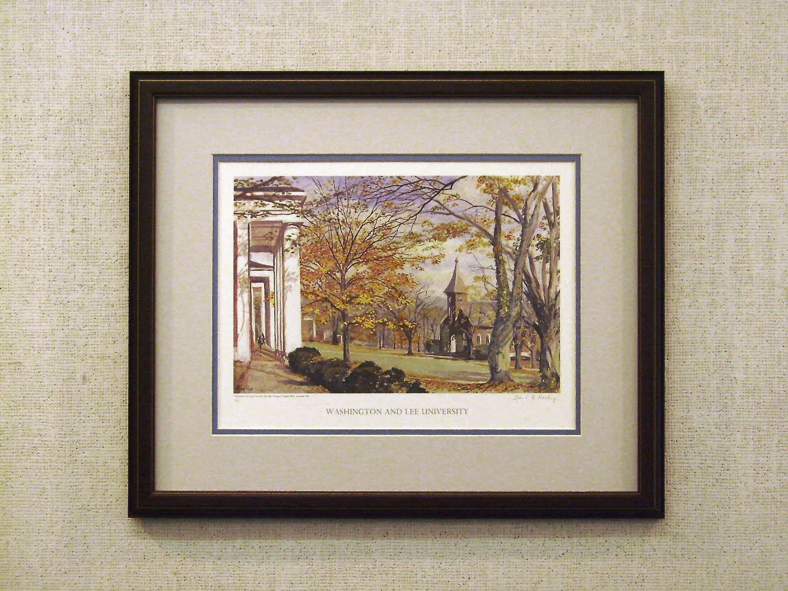 Washington and Lee University Autumn